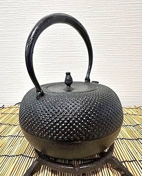 良品　長期保管品　南部伝統工芸士 及川寛治作　１５型　南部鉄瓶　南部鉄器　鉄瓶 良品 長期保管品 南部伝統工芸士 及川寛治作 15型 南部鉄瓶